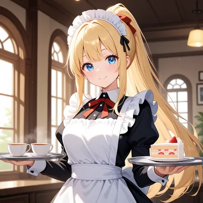 メイド・喫茶のイメージイラスト